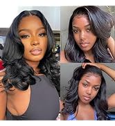 Douyin Bob Wig Human Hair 13x4 Frontal Lace Wig Body Wave HD Lace Front Wigs Human Hair Pre Pluck...