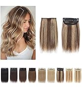 Short Hair Extensions Clip in Human Hair S-noilite 1PC 6 Inch Short Hair Pieces for Women Adding ...