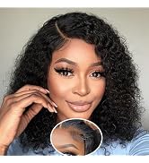 Wear and Go Glueless Wig Bob Wig Human Hair Glueless Wigs Human Hair Pre Plucked Pre-Cut for Begi...