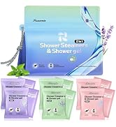 Shower Steamers Aromatherapy, 6 Pack Shower Bombs & 6 Pack Body Wash, Birthday Gifts for Women wi...