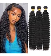 12A Brazilian Deep Wave Human Hair 3 Bundles 20