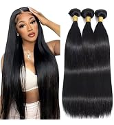 Yavida Straight Bundles Human Hair Brazilian Straight Weave Bundles Human Hair Unprocessed Human ...