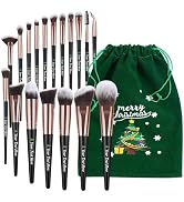 Personalized Makeup Brushes 18 Pcs Make Up Brushes Professional Custom Makeup Brushes Set Premium...