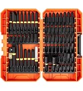 ENERTWIST Screwdriver Bit Set, 72Pcs 1/4
