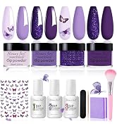 Dip Powder Nail Kit for 4 Colors System Starter Kit Acrylic Dipping System,4 PCS Dipping Powder,4...