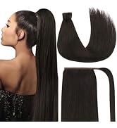 Ve Sunny Ponytail Extension Real Human Hair for Women Clip in Ponytail Hair Extension Straight Ha...