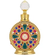 Perfume for Women, Floral Perfume Essential Oil Vintage Perfume Retro Muslim Perfume Travel Atomi...