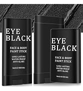 Eye Black, Eye Black Stick for Sports Anti-Glare, Football Eye Black Baseball Softball Face Body ...
