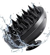 Shampoo Brush Hair Scalp Scrubber Head Massager for Stress Relax Hair Growth, Shower Hair Brush f...