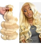 613 Blonde Bundles 8A Brazilian Body Wave Blonde 3 Bundles Unprocessed Human Hair Extensions
