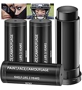 3 Pcs Eye Black, Sports Eye Stick, Football Stick Sport Anti-Glare Eyeblack Stick Face Painting f...