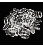 Dioche 50pcs Clear Glass Nail Polish Gel Color Display Card, Clear Glass Nail Art Color Display T...