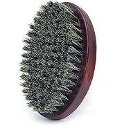 SUNBIRD Beard Brush for Men, 100% Natural Bristle and Wood, Used for Thick Facial Hair, Sturdy Ma...