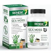 Renew Actives Sea Moss Capsules - Premium Triple-Action Antioxidant Blend with BioPerine for Ulti...