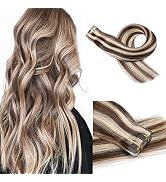 Blonde Hair Extensions 100% Remy Human Hair Extensions 22Inch 60g 20pcs/pack Highlight Silky Stra...