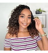 Yewell Goddess Box Braids Crochet Hair 10 Inch Boho Crochet Box Braids With Curly Ends, 9 Packs B...