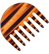 Giorgio G63 Wide Tooth Comb Detangling Comb, Pocket Comb and Travel Comb Wide Tooth Combs for Wom...