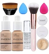 PHOERA Foundation, Full Coverage Foundation, PHOERA Primer, PHOERA Powder, PHOERA Makeup Set, Kab...