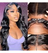 Wear and Go Glueless Wig Human Hair Pre Plucked Pre Cut for Beginners Body Wave 5x5 Closure Wigs ...