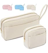 MAANGE 2 Pcs Makeup Bags For Women, Cute Cosmetic Bags For Purse Small Makeup Pouch Travel Makeup...