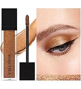 MAKI YIKA Liquid Glitter Eyeshadow, Metallic Eye Shadow High Pigment, Glitter Eyeshadow Quick Dry...