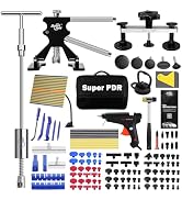 Super PDR Car Dent Puller Auto Body Ding Repair Dent Removal Tools Paintless Dent Removal Kit wit...