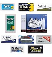 Ultimate Razor Blades Sample Set by Créé For Traditional Shaving Enthusiasts And Professional Bar...