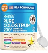 MARÉE Pure Colostrum Powder, Bovine Colostrum, Lactoferrin & Mineral Supplements, Gut Health, Imm...