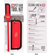 Lilly Brush Pro Pet Hair Tool Kit Pet Hair Remover for Car Carpet, Car Seat, Auto Interior Detail...