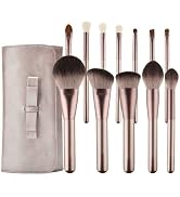 Fantasticlady Makeup Brush Set 12 Pcs Premium Synthetic Foundation Powder Concealers Eye shadows ...