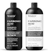 VANIDOX Carbonic Acid Shampoo and Conditioner for Men and Women, Deep Moisturizing Conditioner, T...