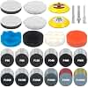 133 PCS Sanding Disc Drill Polishing Kit Sanding Attachment, 3 Inch Wet Dry Headlight Restoration Kit, Hook and Loop Sandpaper Buffing Pads with Rotary Tools for Car Wood Metal Glass Resin Expoxy