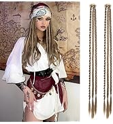 Clip in Braids Hair Extensions, REECHO 6 PCS Clip in Hair Extensions Baby Braids, Braids for Summ...