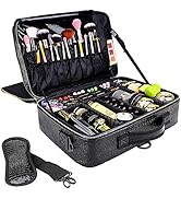 gzcz Large Makeup Train Case Professional 16