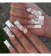 long coffin press on nails