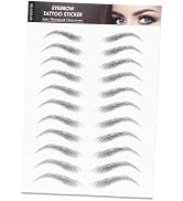 FILFEEL 6D Eyebrow Sticker, Professional Eyebrow Stickers Transfer Sticker Eyebrow Makeup Tool fo...