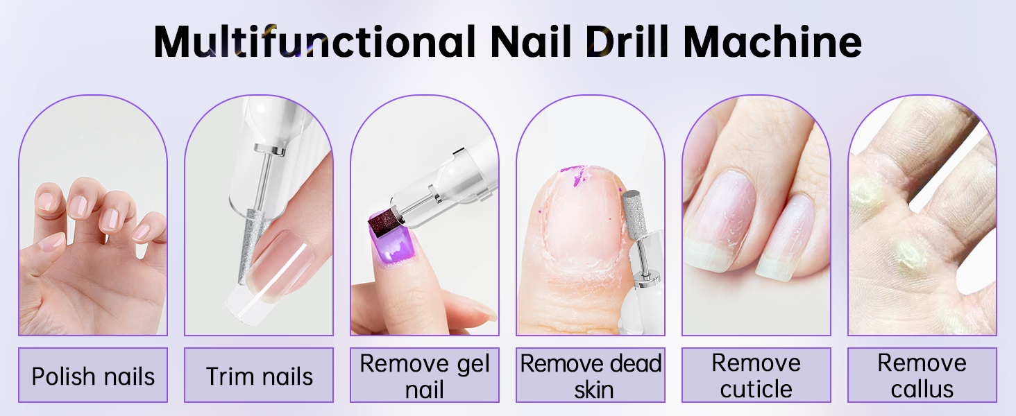 electric nail drill multifunctional