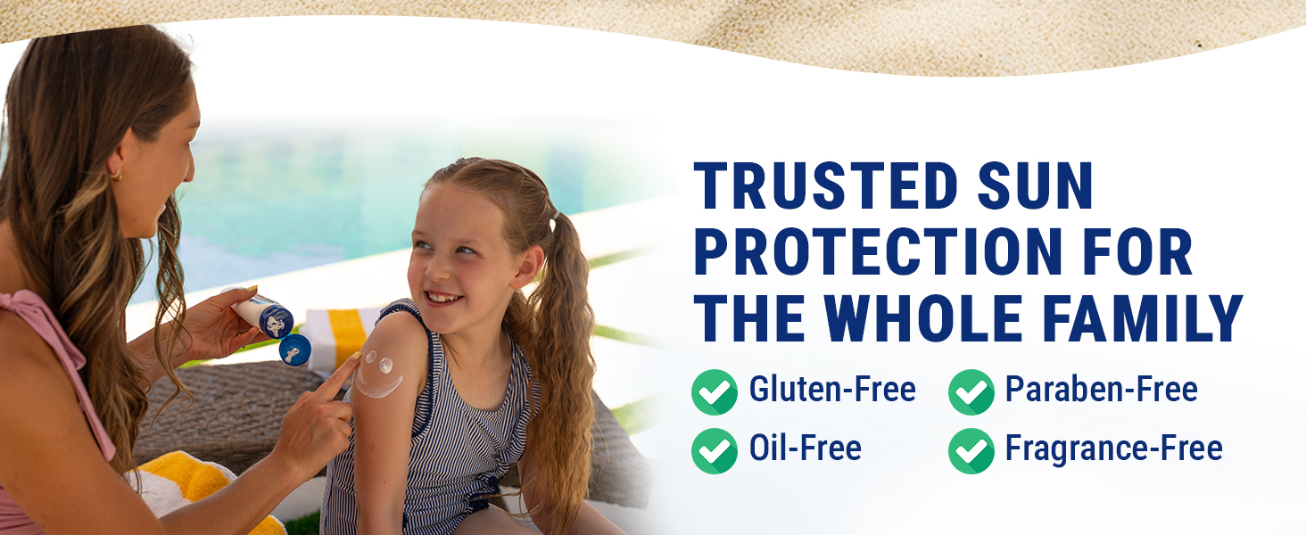 trusted sun protection for the whole family