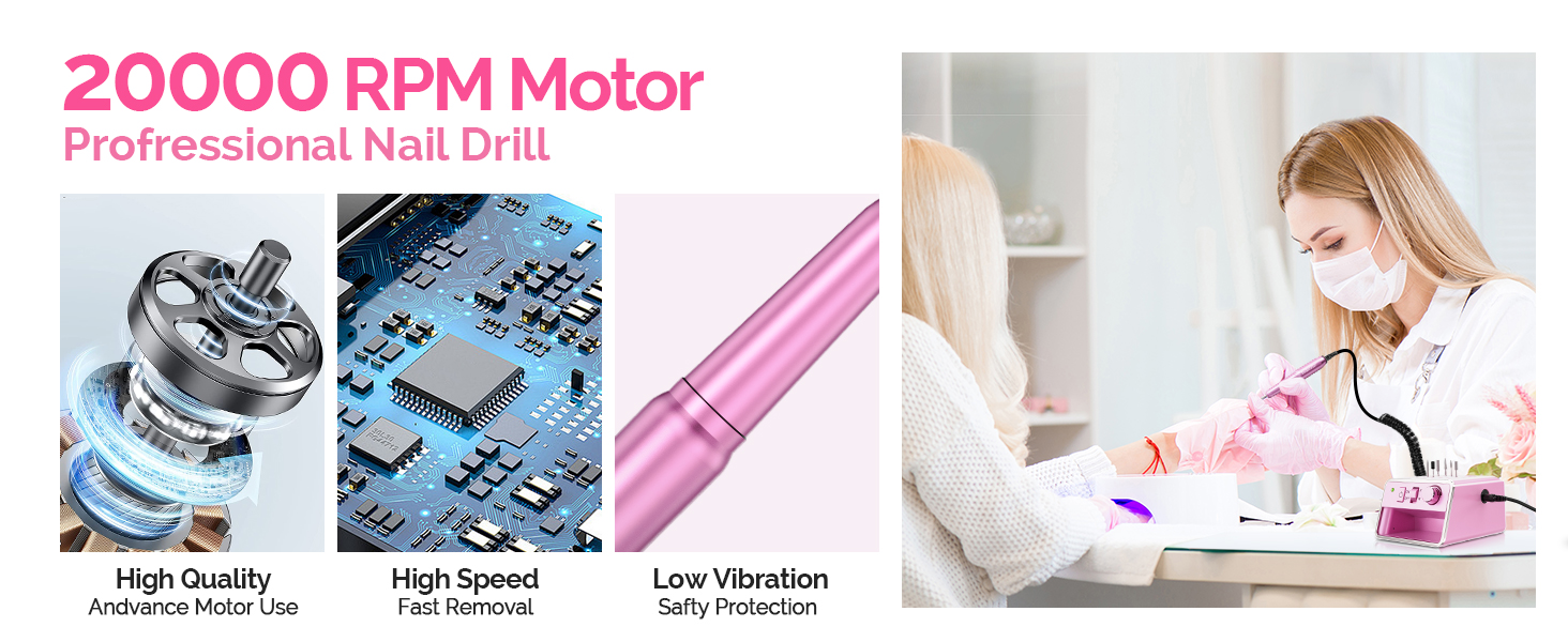 drill for nails professional