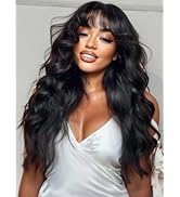 KLAIYI Pre Everything Glueless 13x4 Lace Front Wigs Human Hair Loose Body Wave Bye Bye Knots Pre ...