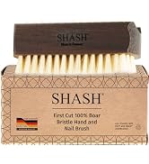 Since 1869 Hand Made In Germany Thermo Beech Wood Light Bristle Nail and Hand Brush