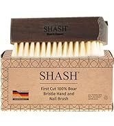 Since 1869 Hand Made In Germany Thermo Beech Wood Light Bristle Nail and Hand Brush