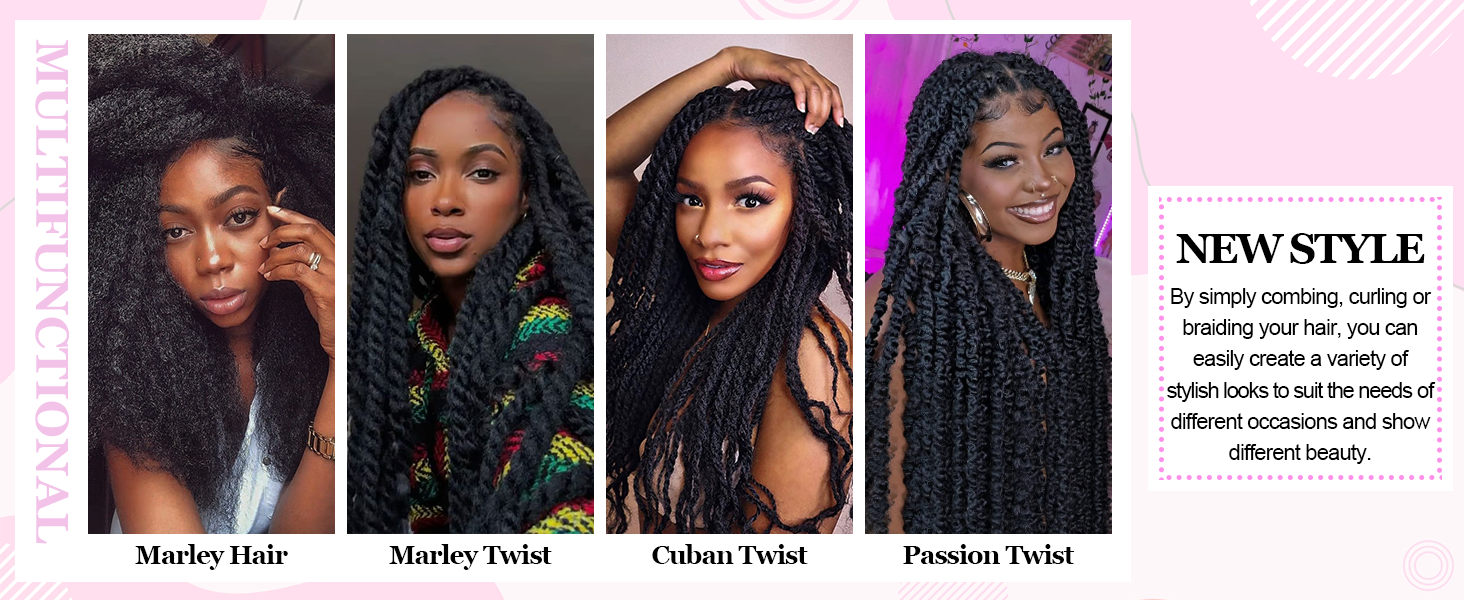 Marley Twist Braiding Hair
