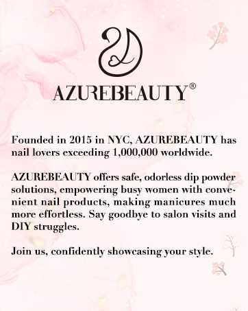 azure dip powder