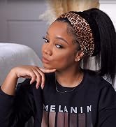 Headband Wig Kinky Straight Human Hair Wigs With Headband Attached 20 Inch Yaki Straight Human Ha...