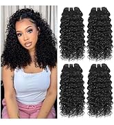 Liang Dian Curly Bundles Human Hair 12 12 14 14 Inch Kinkycurly Bundles Human Hair for Black Wome...