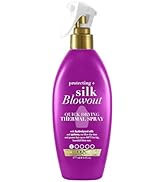 OGX Protecting + Silk Blowout Quick Drying Thermal Spray, 6 Fl Oz (Pack of 1)