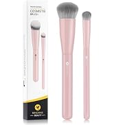 KINGMAS Foundation Makeup Brushes, Angled Kabuki Concealer Brush Under Eye Nose Contour Brush for...