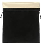 Segbeauty Large Hair Dryer and Garment Organizer Bag - Velvet Drawstring Pouch with Satin Liner, ...