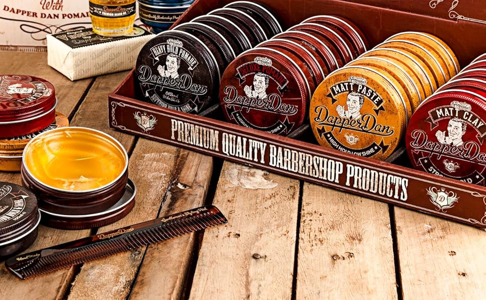Dapper Dan, Hair styling products, men's hair styling products